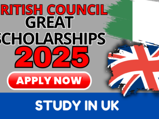 2025 GREAT SCHOLARSHIP FOR NIGERIANS